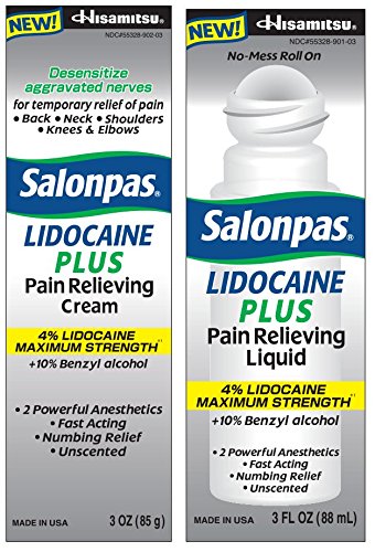 salonpas patch with lidocaine